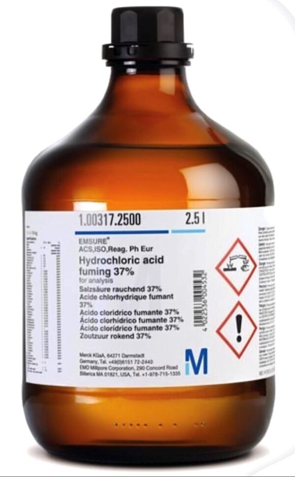 هیدروکلریک(کلریدریک) اسید مرک ، کد 100317