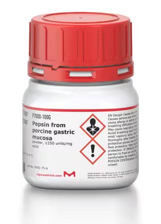 پپسین سیگما آلدریچ، کد P7000